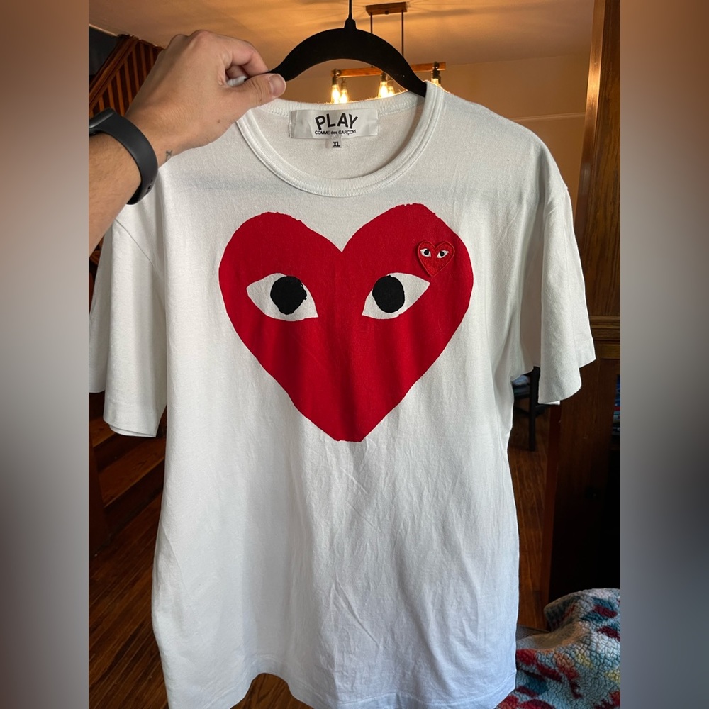Comme des Garcons Men’s Big Heart T-shirt